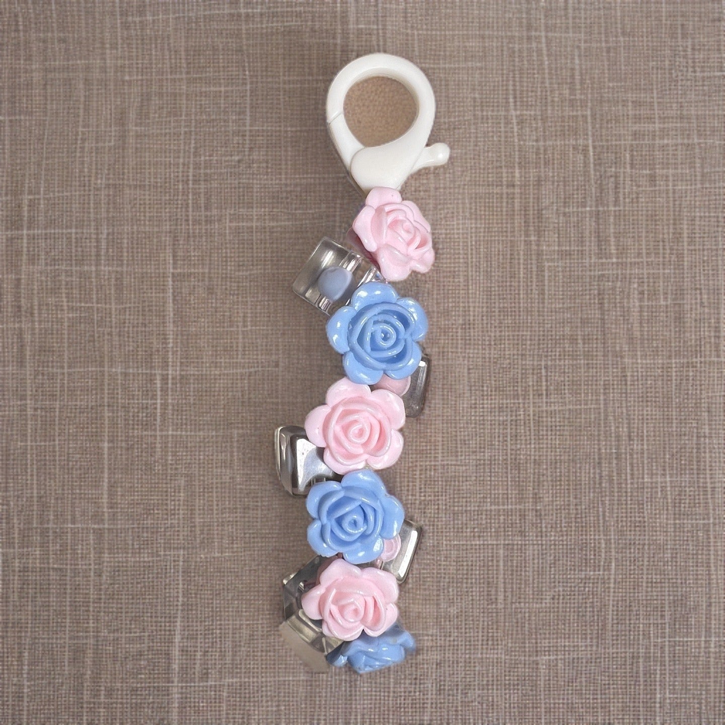 Flower and Ice Bag Charm - girlinpinkskirt shop