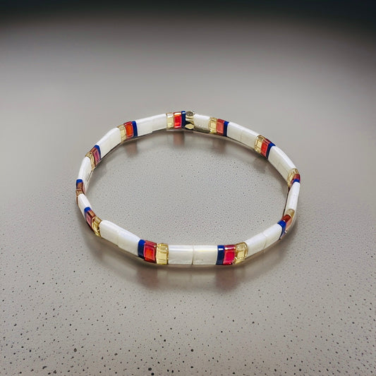 Philippine Pride Stretch Tila Bracelet